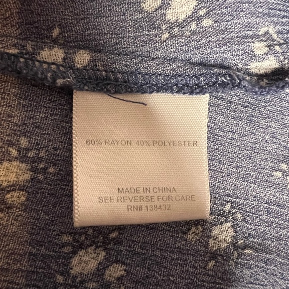 ModCloth Breezy Peasy Button-Up Top in 1X - Picture 6 of 7